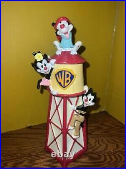 Vintage 13 Animaniacs Water Tower Ceramic Coin Bank Warner Bros 1995 HTF RARE