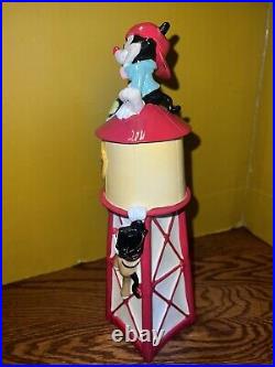 Vintage 13 Animaniacs Water Tower Ceramic Coin Bank Warner Bros 1995 HTF RARE