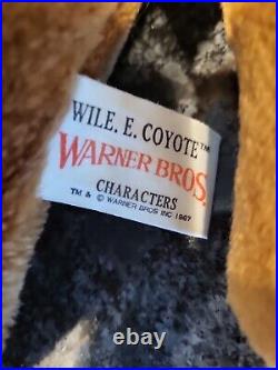 Vintage 1967 Wiley E Coyote 18 Inch Plush RARE Warner Bros