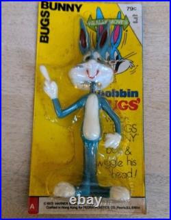 Vintage 1972 Warner Bros. Bugs Bunny Bobbin Bugs Head Really Moves RARE READ