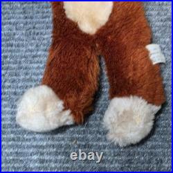 Vintage 1977 Wile E Coyote Plush Vinyl Rubber Face Looney Tunes Warner Bros Rare
