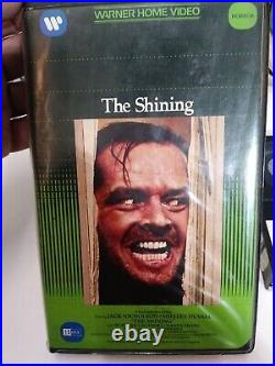 Vintage 1980 The Shining Beta Warner Bros. Home Video Green Clamshell Case Rare