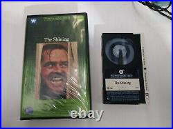 Vintage 1980 The Shining Beta Warner Bros. Home Video Green Clamshell Case Rare