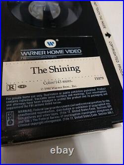 Vintage 1980 The Shining Beta Warner Bros. Home Video Green Clamshell Case Rare