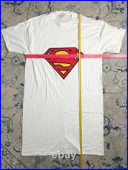 Vintage 1982 Superman DC Comics Movie Promo Shirt RARE Super Long T Warner Bros