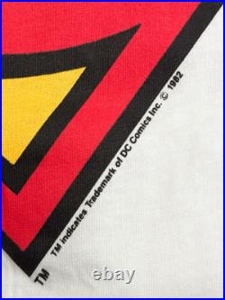 Vintage 1982 Superman DC Comics Movie Promo Shirt RARE Super Long T Warner Bros