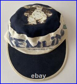 Vintage 1984 Gremlins Official Promotional Painters Hat Warner Bros Movie, Rare Vintage 1984 Gremlins Official Promotional Painters Hat Warner Bros Movie, Rare