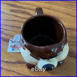 Vintage 1989 Tazmanian Devil TAZ Coffee Mug 3D National Lampoon Christmas NWT
