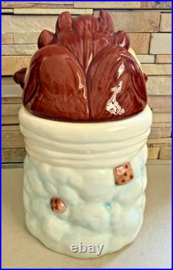 Vintage 1989 Warner Bros Taz Tasmanian Cookie Jar Taiwan Looney Tunes Rare