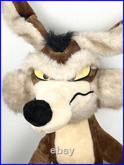 Vintage 1991 Mighty Star Wile E Coyote RARE Standing HUGE plush 57 Tall