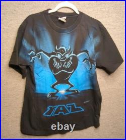 Vintage 1995 Looney Tunes Taz Rare 2 Sided T Shirt Size Large Warner Brothers Vintage 1995 Looney Tunes Taz Rare 2 Sided T Shirt Size Large Warner Brothers