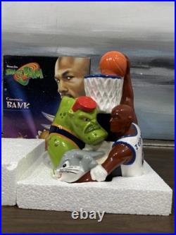 Vintage 1996 SPACE JAM Ceramic Bank with Box MICHAEL JORDAN Warner Bros Movie Rare