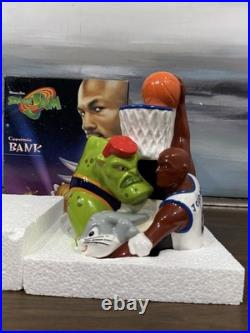 Vintage 1996 SPACE JAM Ceramic Bank with Box MICHAEL JORDAN Warner Bros Movie Rare