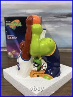 Vintage 1996 SPACE JAM Ceramic Bank with Box MICHAEL JORDAN Warner Bros Movie Rare