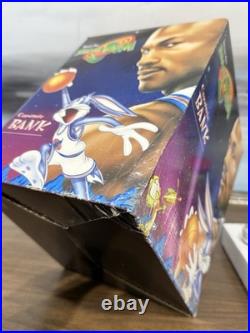 Vintage 1996 SPACE JAM Ceramic Bank with Box MICHAEL JORDAN Warner Bros Movie Rare