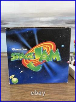 Vintage 1996 SPACE JAM Ceramic Bank with Box MICHAEL JORDAN Warner Bros Movie Rare