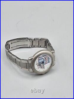 Vintage 1996 The Warner Bros. Watch Collection Pinky And The Brain Watch RARE