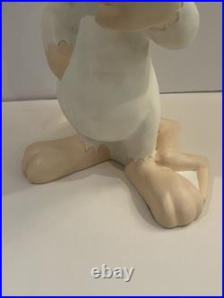Vintage 1997 Brain Pinky And The Brain Warner Bros. 16.5 Statue RARE