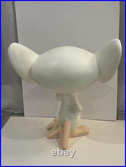 Vintage 1997 Brain Pinky And The Brain Warner Bros. 16.5 Statue RARE