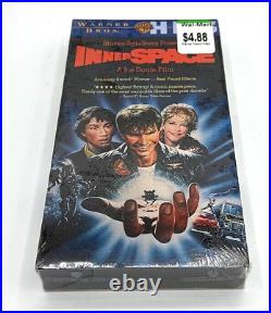 Vintage 1997 INNERSPACE Steven Spielberg Warner Bros VHS Tape (NEWithSEALED) RARE