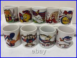 Vintage 1997 Looney Tunes x Barcelona FC Warner Bros Mugs x 9 RARE Taz Bugs