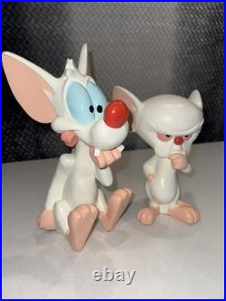 Vintage 1997 Warner Bros Collectables Statues Figures Pinky & The Brain RARE