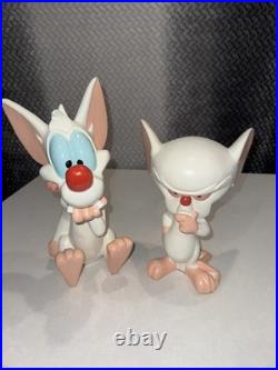Vintage 1997 Warner Bros Collectables Statues Figures Pinky & The Brain RARE