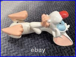 Vintage 1997 Warner Bros Collectables Statues Figures Pinky & The Brain RARE