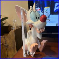 Vintage 1997 Warner Bros Collectables Statues Figures Pinky & The Brain RARE