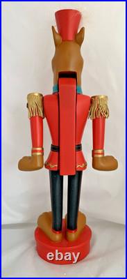 Vintage 1998 Scooby-Doo Nutcracker Figure Warner Bros Rare 14 Box Damage