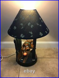 Vintage 2000 Warner Bros Studio Store Scooby Doo Lamp Rare Works No Paint Wear