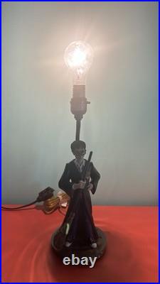 Vintage 2002 Warner Bros. Harry Potter Table Lamp PJ Kids Rare READ