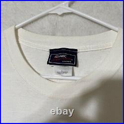 Vintage 2004 Warner Bros NBC Friends Tv Show Cast Crew Tee Shirt Size Large Rare