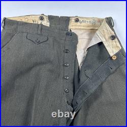 Vintage 20s Warner Bros Wardrobe Movie Set Mens Trousers Distressed VERY RARE