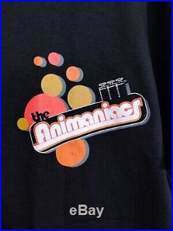Vintage 90s Animaniacs Mega Print Pinky & The Brain Rare Men Shirt Large NWT