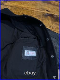 Vintage 90s Warner Bros 50th Tony Guetta Bugs Bunny Varsity Leather Jacket Rare Vintage 90s Warner Bros 50th Tony Guetta Bugs Bunny Varsity Leather Jacket Rare