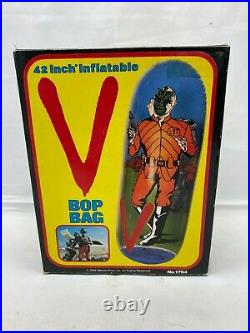 Vintage ARCO 1984 V ENEMY VISITOR BOP BAG Warner Bros Inc. LJN RARE