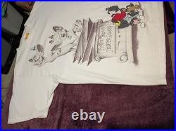Vintage Animaniacs Pinky & The Brain Shirt Mens Size XL Warner Bros 1994 Rare