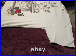 Vintage Animaniacs Pinky & The Brain Shirt Mens Size XL Warner Bros 1994 Rare