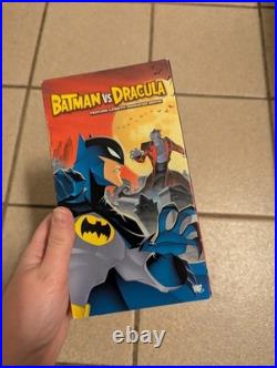 Vintage Batman vs Dracula (VHS 2005) Warner Bros. Rare Animated Vampire Rare H2f