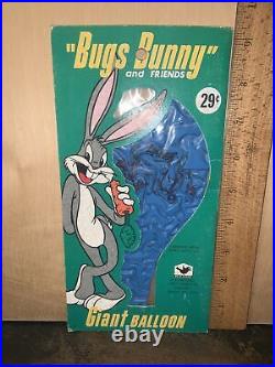 Vintage Bugs Bunny And Friends -Giant Balloon-Warner Brothers Seven Arts, Rare
