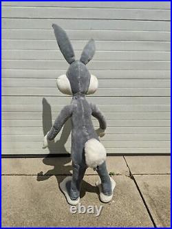 Vintage Bugs Bunny Happy Birthday Huge Plush 1990 50th Anniversary 52 RARE