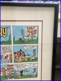 Vintage Bugs Bunny Warner Bros Reverse Psychology Rare 2 / 500 Vintage Bugs Bunny Warner Bros Reverse Psychology Rare 2 / 500