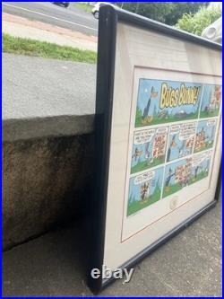 Vintage Bugs Bunny Warner Bros Reverse Psychology Rare 2 / 500 Vintage Bugs Bunny Warner Bros Reverse Psychology Rare 2 / 500