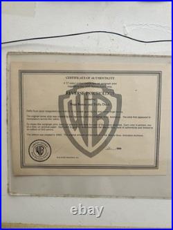 Vintage Bugs Bunny Warner Bros Reverse Psychology Rare 2 / 500 Vintage Bugs Bunny Warner Bros Reverse Psychology Rare 2 / 500