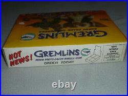 Vintage Candy Head 1984 Gremlins Topps Empty Display Box Rare Warner Bros