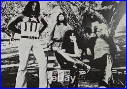 Vintage Deep Purple Warner Bros Promo Poster Early 70s Hard Rock Rare Vintage Deep Purple Warner Bros Promo Poster Early 70s Hard Rock Rare