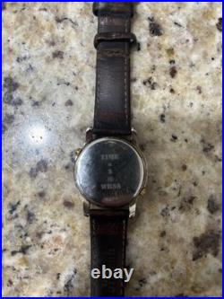 Vintage Extremely Rare Daffy And Bugs Bunny Dual Time Watch Warner Bros WBSS