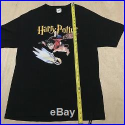 Vintage Harry Potter Movie T Shirt Book Promo Size Large Rare Warner Bros