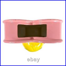 Vintage Looney Tunes Tweety Bird Warner Brothers Pink Heart Vase Planter RARE Vintage Looney Tunes Tweety Bird Warner Brothers Pink Heart Vase Planter RARE